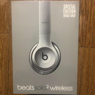 ビーツバイドクタードレ(Beats by Dr Dre)のBeats by Dr Dre SOLO2 WIRELESS スペースグレイ(ヘッドフォン/イヤフォン)