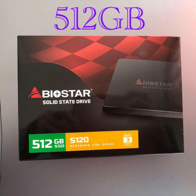 SSD512GBノートパソコン用 新品