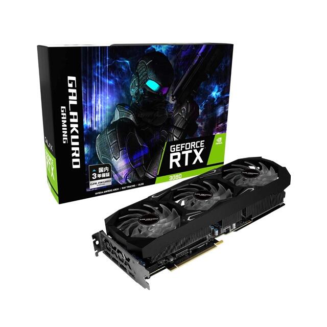 PC/タブレット玄人志向 NVIDIA GeForce RTX3080搭載 グラフィックボード