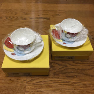 ノリタケ(Noritake)のフランクロイドライト　インペリアルティーコーヒー碗皿　2客(グラス/カップ)