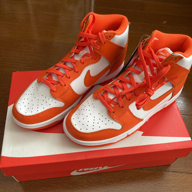 NIKE(ナイキ)の【新品】NIKE DUNK HIGH RETRO SYRACUSE　Womens レディースの靴/シューズ(スニーカー)の商品写真