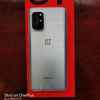 アンドロイド(ANDROID)のOnePlus 8T シルバー(スマートフォン本体)