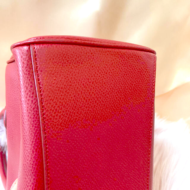 COACH ハンドバッグ 赤の通販 by Noel ｜コーチならラクマ - 極美品 コーチ ミニボストン 新作人気