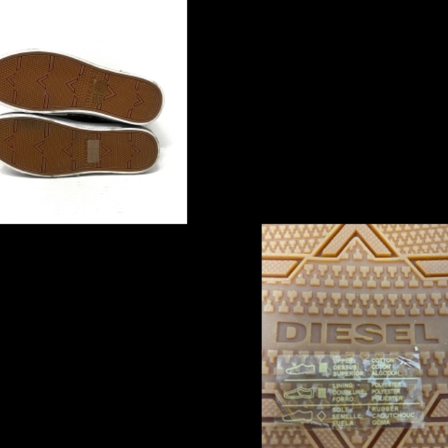 DIESEL(ディーゼル)のディーゼル 10.5   US メンズ ネイビー×黒 メンズの靴/シューズ(スニーカー)の商品写真