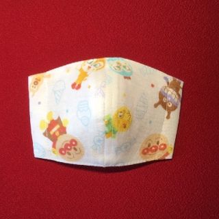 アンパンマン(アンパンマン)の夏用  アンパンマン　子供用小さめ　涼感マスク  インナーマスク　ハンドメイド(その他)