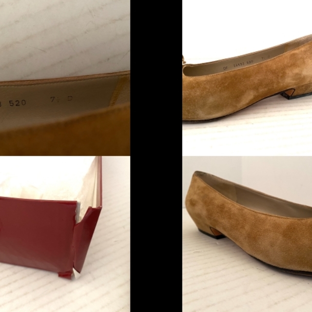 Salvatore Ferragamo(サルヴァトーレフェラガモ)のサルバトーレフェラガモ 7 1/2 D美品  - レディースの靴/シューズ(ハイヒール/パンプス)の商品写真