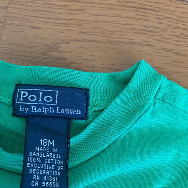 POLO RALPH LAUREN(ポロラルフローレン)のラルフローレン　Tシャツ　１８M キッズ/ベビー/マタニティのベビー服(~85cm)(Ｔシャツ)の商品写真