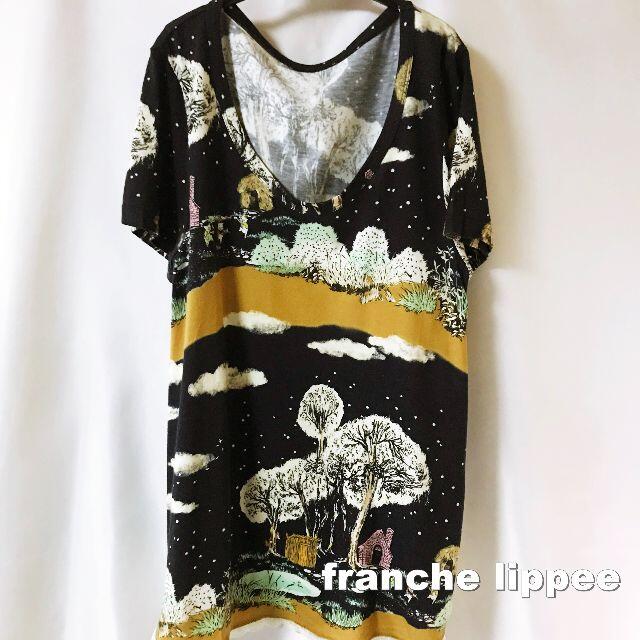 franche lippee(フランシュリッペ)の【franche lippee】Fairy 三匹のこぶた ロングカットソー レディースのトップス(カットソー(長袖/七分))の商品写真