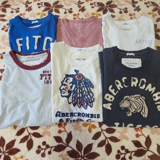 アバクロンビーアンドフィッチ(Abercrombie&Fitch)のAbercrombie&Fitch Tシャツ 6枚セット(Tシャツ/カットソー(半袖/袖なし))