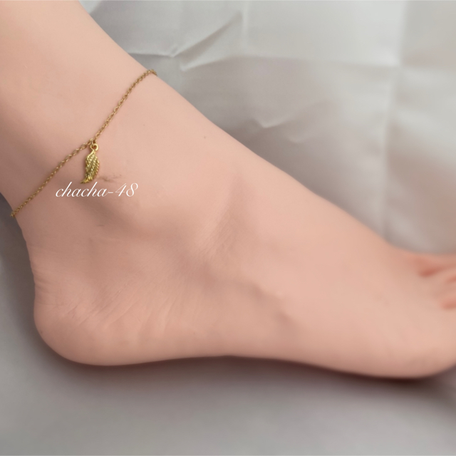 anklet ハンドメイドのアクセサリー(アンクレット)の商品写真