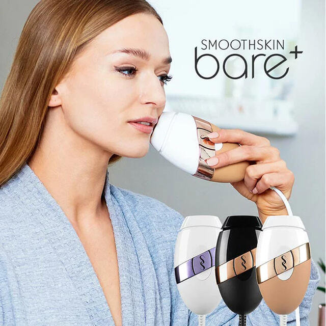 クーポン販売中 脱毛器 スムーズスキン bare+ Smoothskin bare ピンク ...