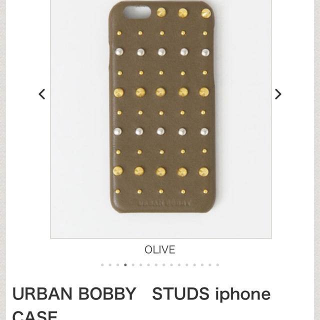 URBAN RESEARCH(アーバンリサーチ)のURBAN BOBBY☆iPhone6.6sカバー スマホ/家電/カメラのスマホアクセサリー(iPhoneケース)の商品写真