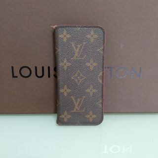 ルイヴィトン(LOUIS VUITTON)のルイヴィトン　LOUISVUITTON　iPhonex/xs フォリオ　あすつく(モバイルケース/カバー)