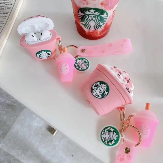 大人気 スタバ スリコンケース Airpods3ケース ベアリスタの通販 by