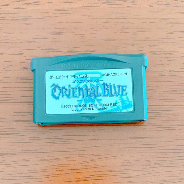 ゲームボーイアドバンス(ゲームボーイアドバンス)のオリエンタルブルー 青の天外 エンタメ/ホビーのゲームソフト/ゲーム機本体(携帯用ゲームソフト)の商品写真
