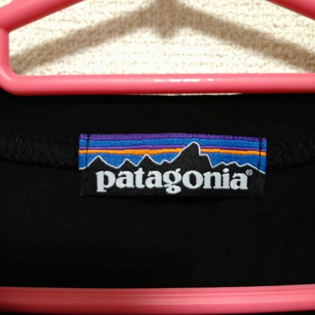 patagonia(パタゴニア)の【ニセモノ】〇タゴニア Tシャツ ブラック メンズのトップス(Tシャツ/カットソー(半袖/袖なし))の商品写真