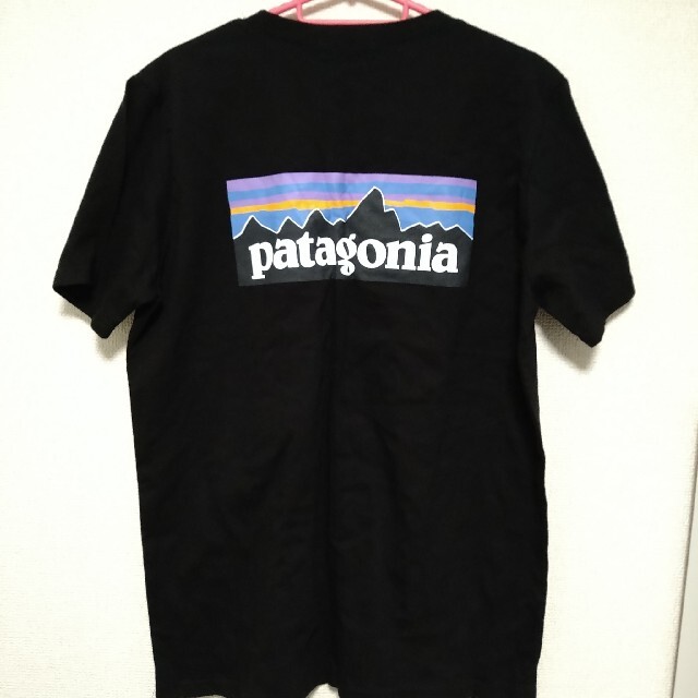 patagonia(パタゴニア)の【ニセモノ】〇タゴニア Tシャツ ブラック メンズのトップス(Tシャツ/カットソー(半袖/袖なし))の商品写真