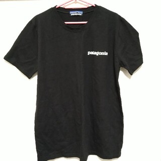 パタゴニア(patagonia)の【ニセモノ】〇タゴニア Tシャツ ブラック(Tシャツ/カットソー(半袖/袖なし))