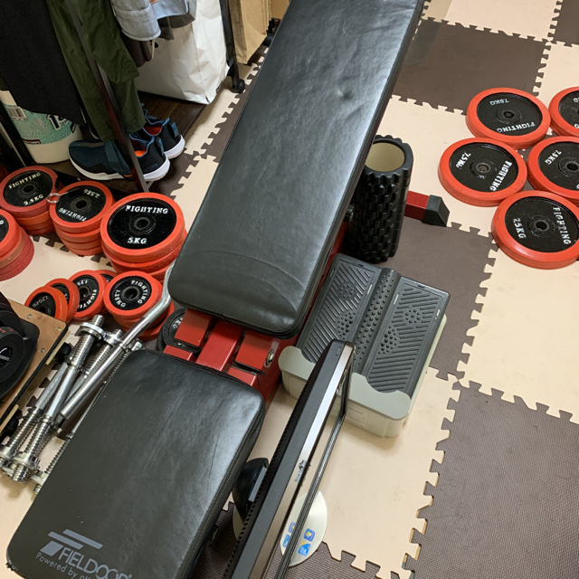 専用ダンベル　40KG　セット　引き取り限定 スポーツ/アウトドアのトレーニング/エクササイズ(トレーニング用品)の商品写真