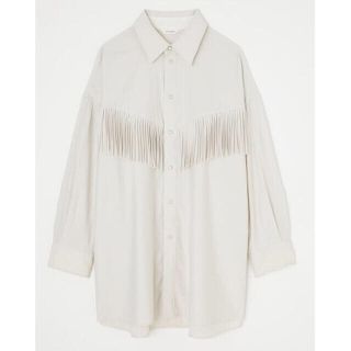 マウジー(moussy)のFRINGE OVER シャツ(シャツ/ブラウス(長袖/七分))