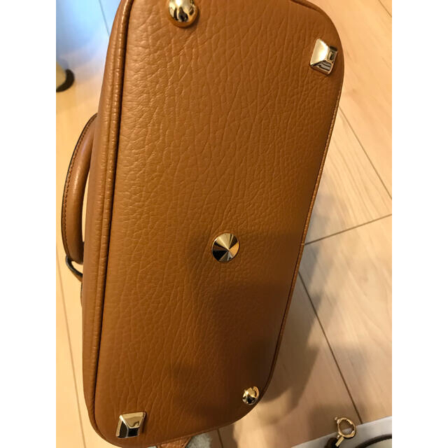 マルジェラ5AC キャメル希少なゴールド金具 - 4