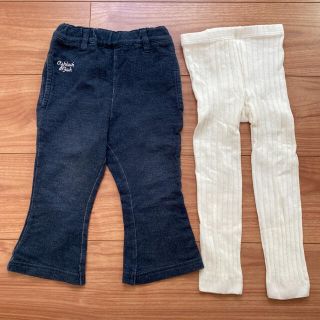 オシュコシュ(OshKosh)のレギンス パンツ 女の子　2点セット(パンツ/スパッツ)