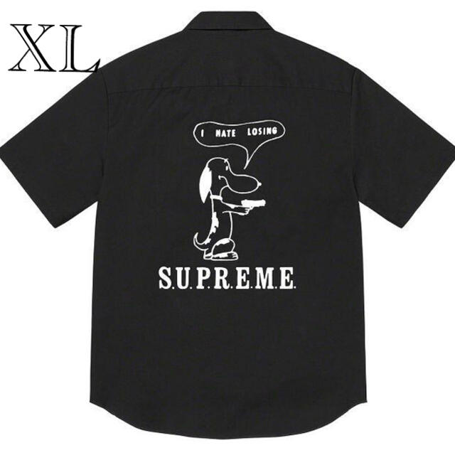 Supreme Dog S/S Work Shirt Black XL