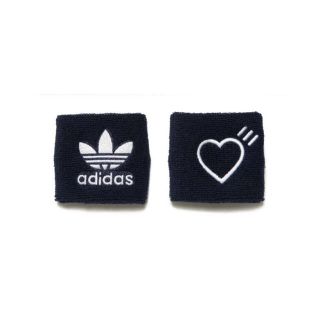 アディダス(adidas)のadidas HUMAN MADE コラボ リストバンド ネイビー(その他)