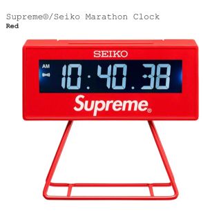 シュプリーム(Supreme)のSupreme®/Seiko Marathon Clock(置時計)