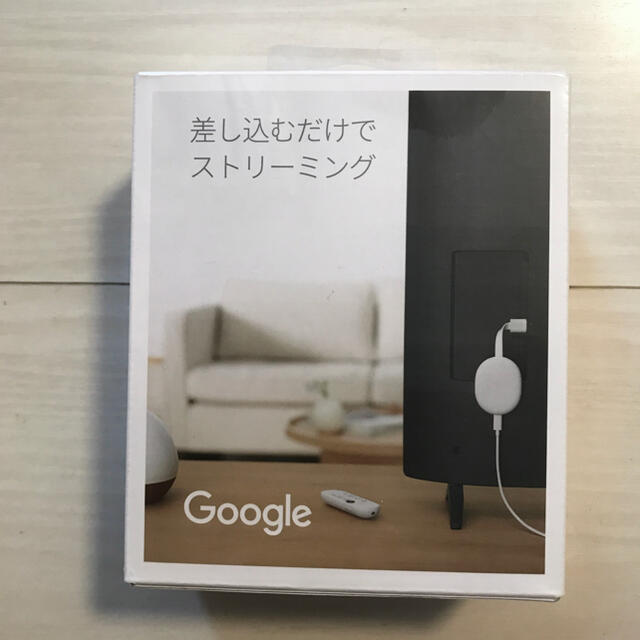 Google(グーグル)の未開封 Chromecast with google TV スマホ/家電/カメラのテレビ/映像機器(その他)の商品写真