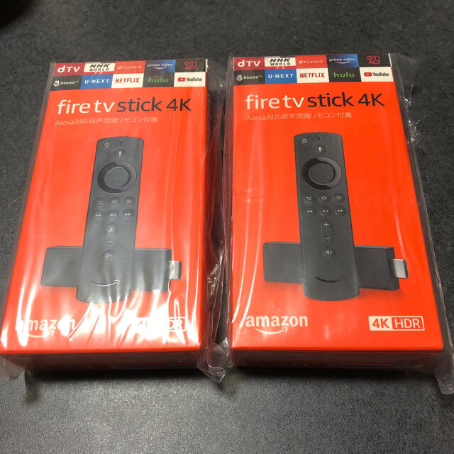 fire tv stick 4K 2台