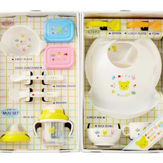 ミキハウス(mikihouse)の【新品未使用】ミキハウス　テーブルウェア(離乳食器セット)