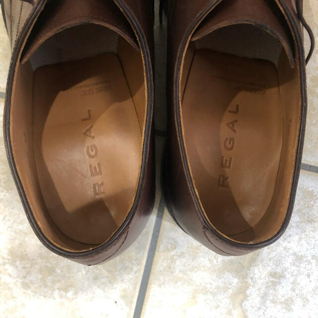 REGAL(リーガル)のリーガルUチップ ブラウン25 ゴアテックス メンズの靴/シューズ(ドレス/ビジネス)の商品写真