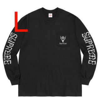 シュプリーム(Supreme)のsupreme SOUTH2 WEST8 L/S Pocket Tee Lサイズ(Tシャツ/カットソー(七分/長袖))