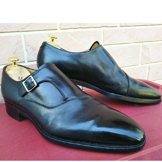 クロケットアンドジョーンズ(Crockett&Jones)の42nd royal highland 最高級EXCLUSIVEモンクストラップ(ドレス/ビジネス)