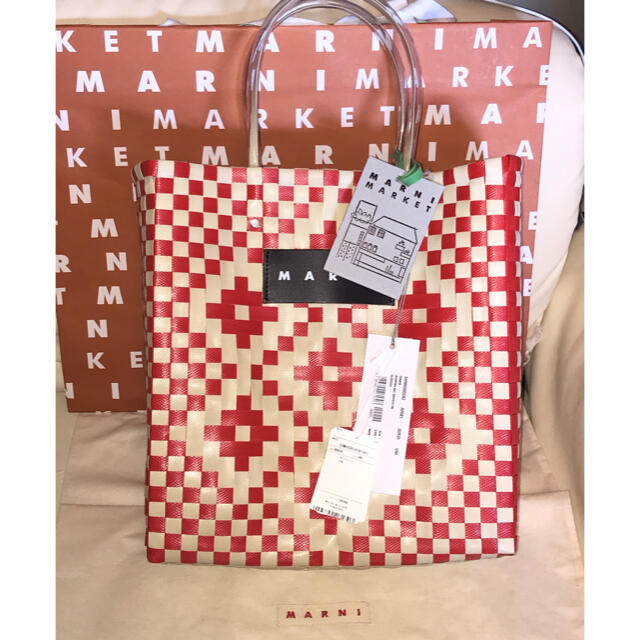 MARNIマルニマーケットピクニックバッグラージ新品 新座店 レディース