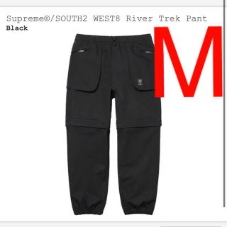 シュプリーム(Supreme)のSupreme × SOUTH2 WEST8 River Trek Pant 黒(ワークパンツ/カーゴパンツ)