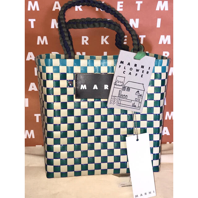 MARNI マルニマーケット ジャージーハンドルピクニックミニバッグ 新品未使用