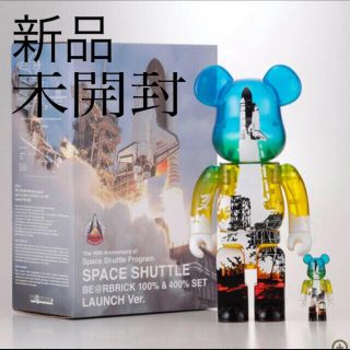 メディコムトイ(MEDICOM TOY)のSPACE SHUTTLE BE@RBRICK LAUNCH 100%&400%(フィギュア)