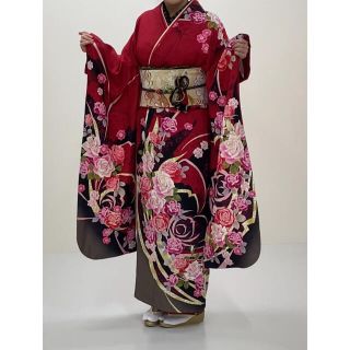 美品　振袖　フルセット(振袖)