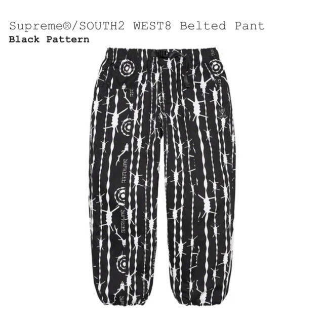 south2 west8 belted black pattern S