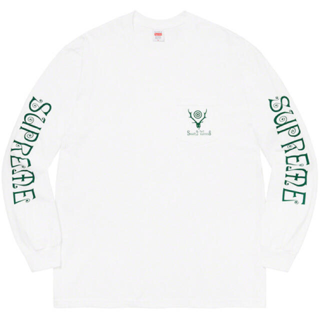 Supreme(シュプリーム)の新品 送料無料 Supreme SOUTH2 WEST8 Tee XXL ロンT メンズのトップス(Tシャツ/カットソー(七分/長袖))の商品写真