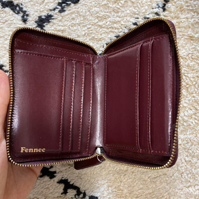 Fennec 二つ折り財布　フェネック　パープル レディースのファッション小物(財布)の商品写真