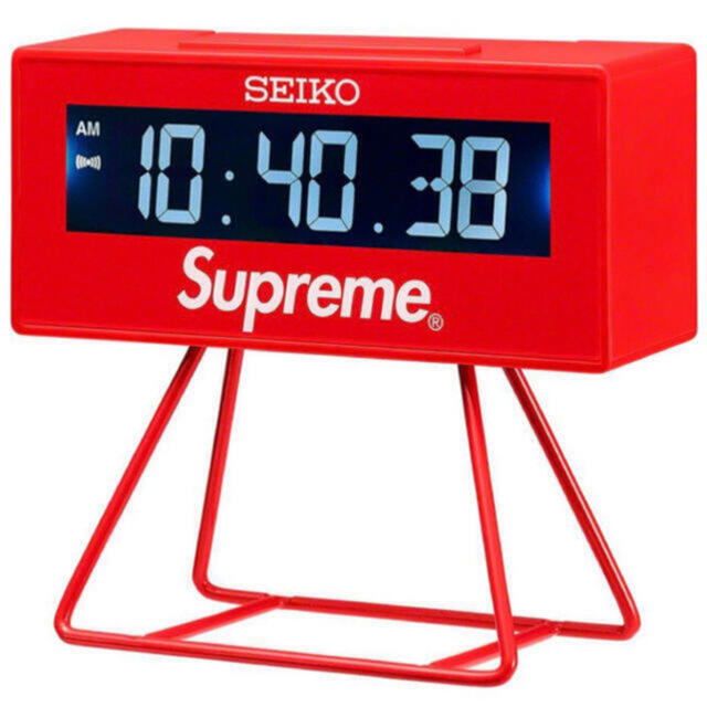 Supreme(シュプリーム)のSupreme Seiko Marathon Clock シュプリーム セイコー インテリア/住まい/日用品のインテリア小物(置時計)の商品写真