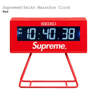 シュプリーム(Supreme)のSupreme Seiko Marathon Clock(置時計)