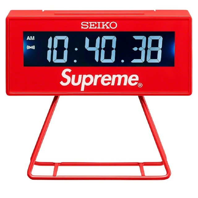 Supreme(シュプリーム)のSupreme®/Seiko Marathon Clock インテリア/住まい/日用品のインテリア小物(置時計)の商品写真