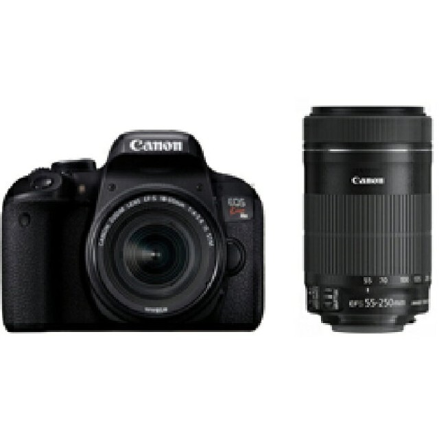 Canon(キヤノン)の【新品未使用】Canon EOS kiss x9i ダブルズームキット2台 スマホ/家電/カメラのカメラ(デジタル一眼)の商品写真