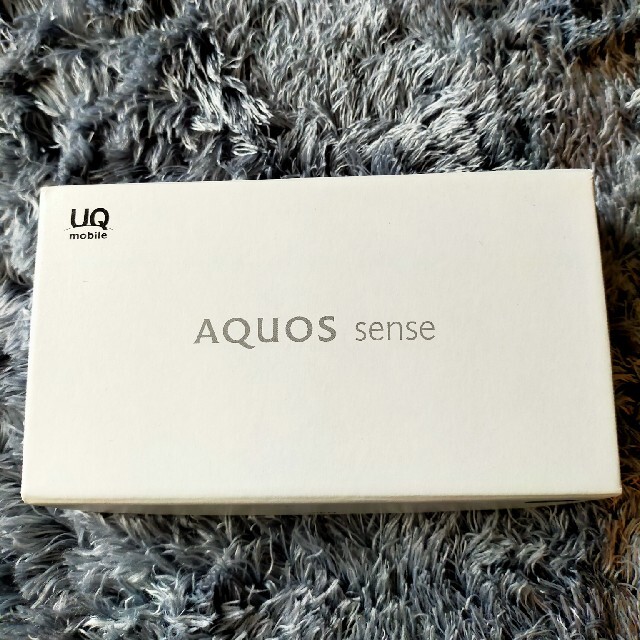 AQUOS(アクオス)のAQUOS　SENSE　UQモバイル スマホ/家電/カメラのスマートフォン/携帯電話(スマートフォン本体)の商品写真