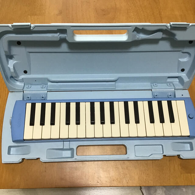 ヤマハ(ヤマハ)のヤマハ　ピアニカ　青 楽器の鍵盤楽器(その他)の商品写真