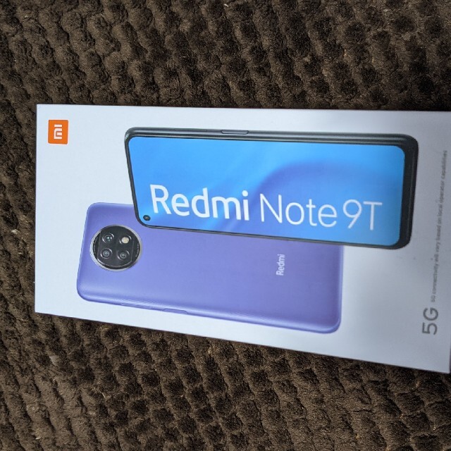 新品　Redmi Note9T
